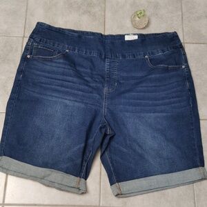 Terra & Sky denim shorts NWT